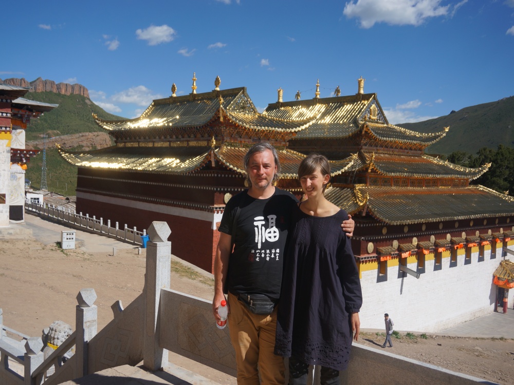 Położony 80 km dalej klasztor w Langmusi, już w Syczuanie